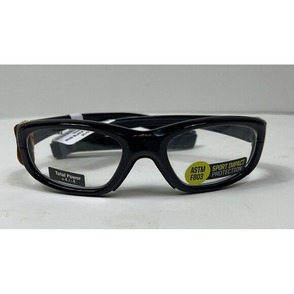 LIBERTY SPORTS REC SPECS BLACK RED GEOMETRIC 51-17-125 SPORTS GOGGLES #220 STRAP - Picture 1 of 8